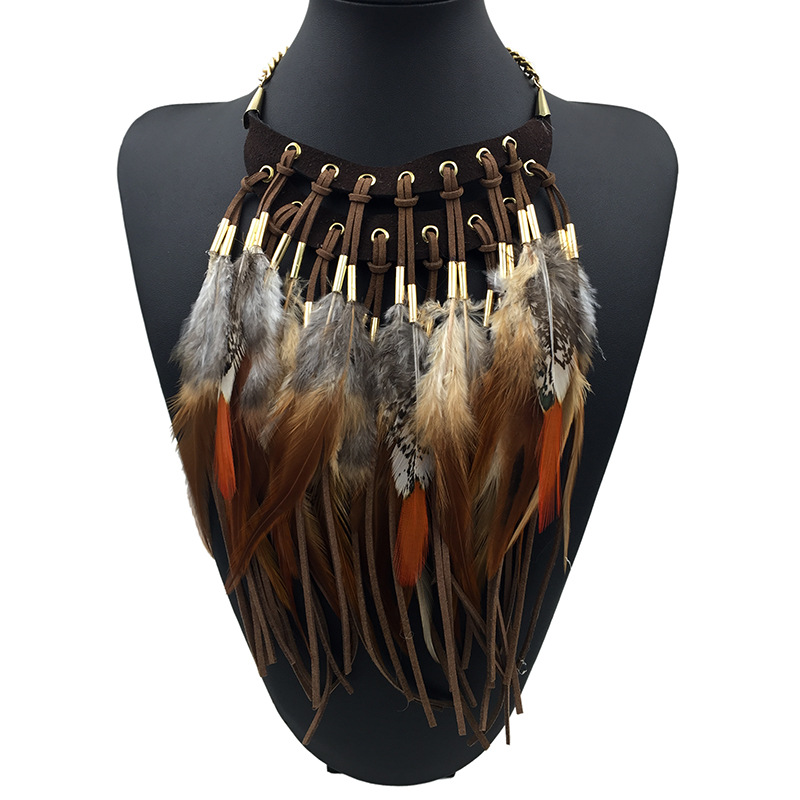 Latest Ethnic Fashion For Women - Collier multi-néhnique élégant à la mode,