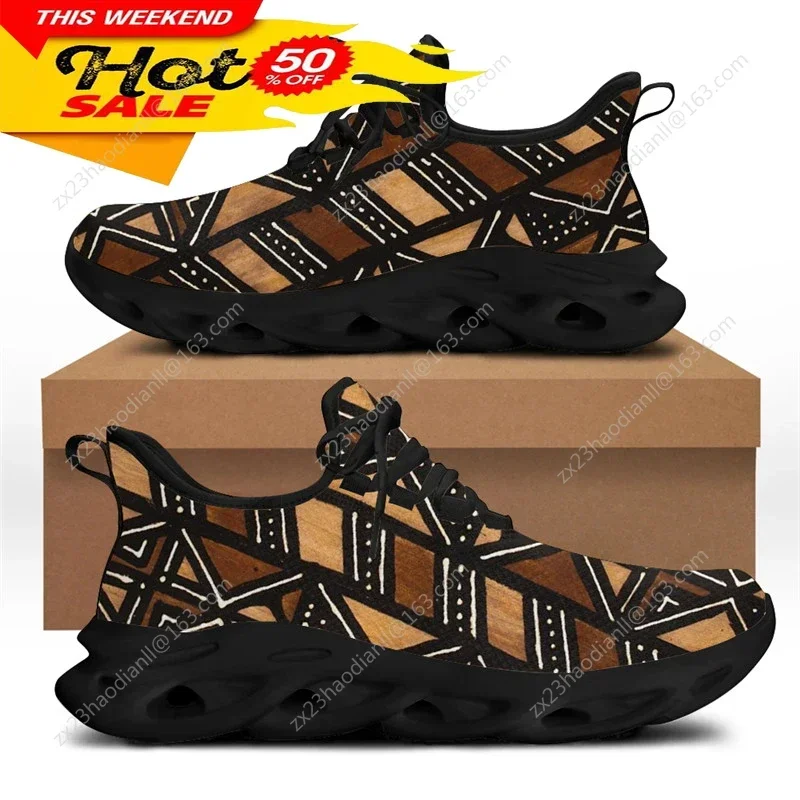 New Ethnic Fashion - Chaussures de course à lacets pour