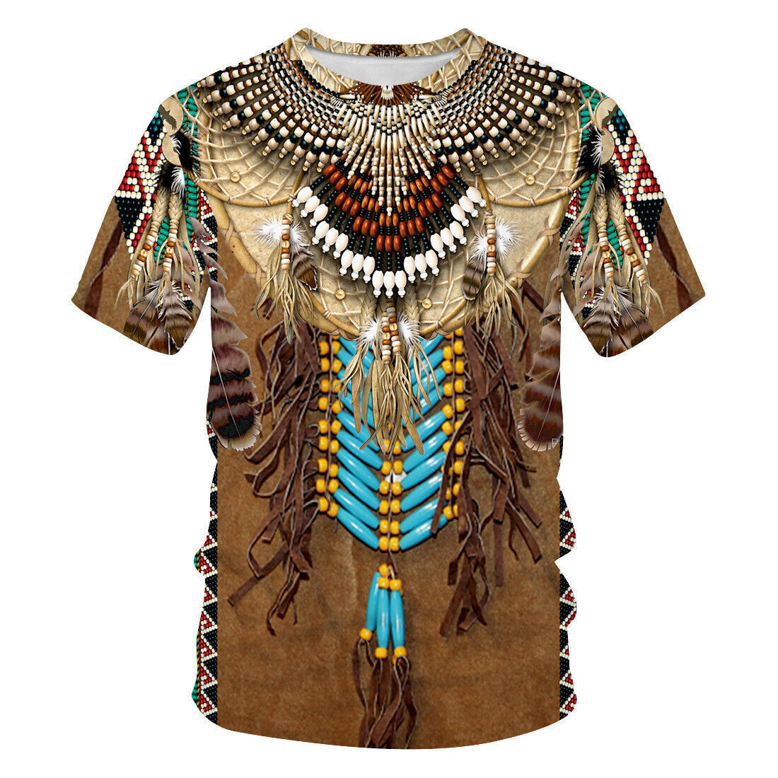 Fashion Ethnic Indian Clothing - Style ethnique indien impression 3D T-Shirts