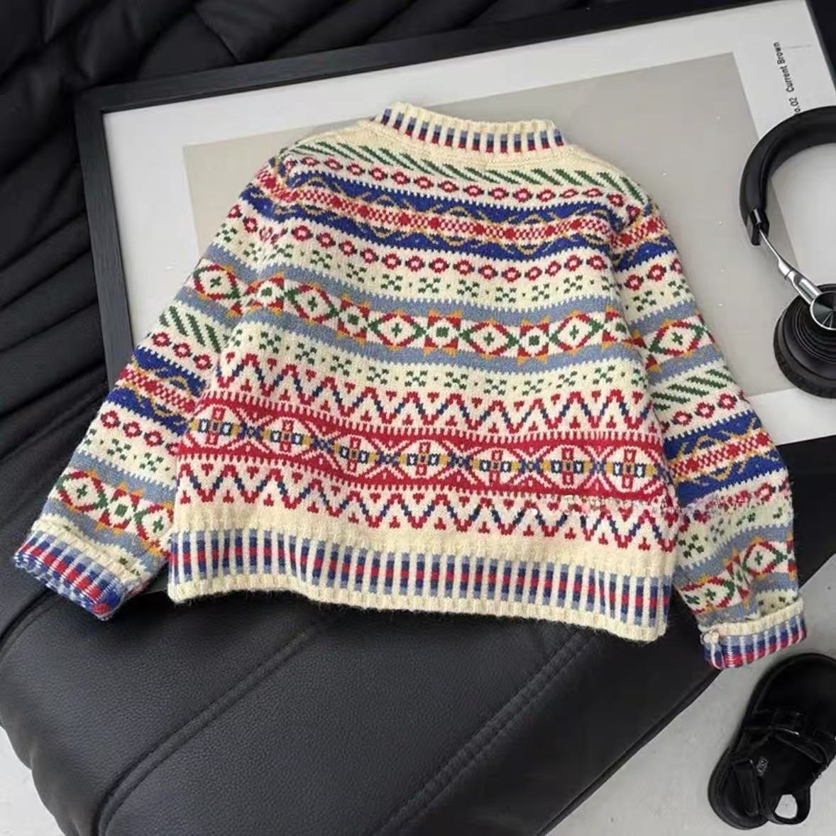 Cardigan en tricot pour filles - Kids Ethnic Fashion avis et prix