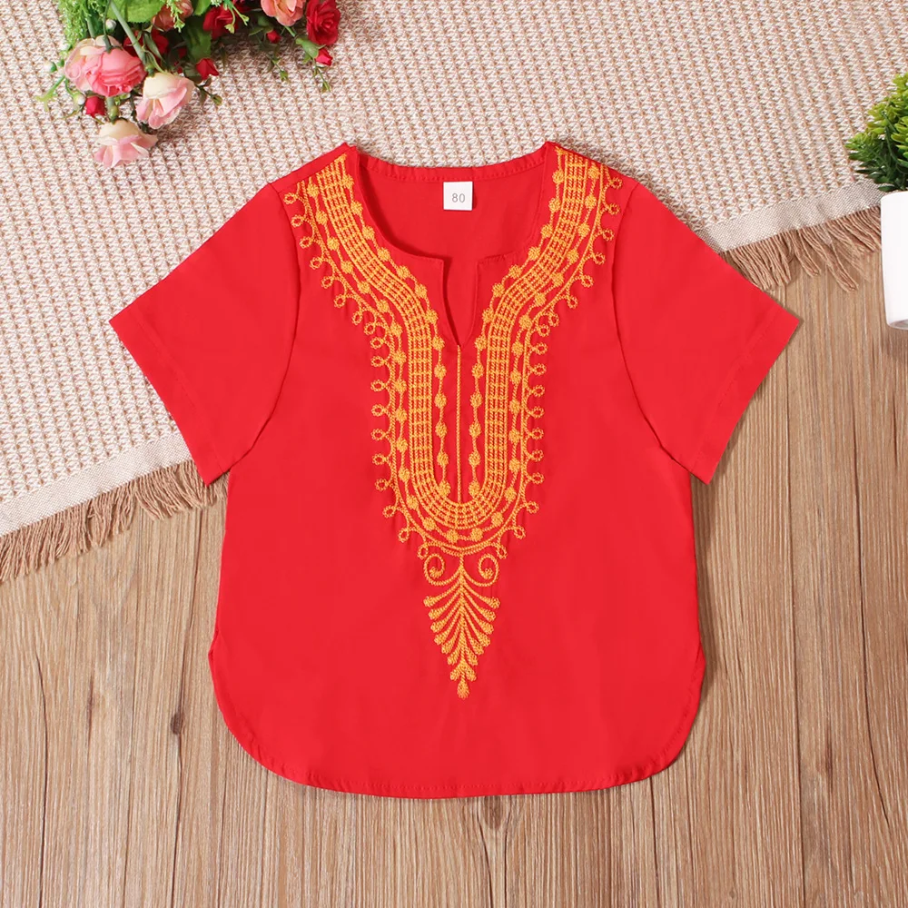 T-shirts ethniques vintage pou - Kids Ethnic Fashion avis et prix
