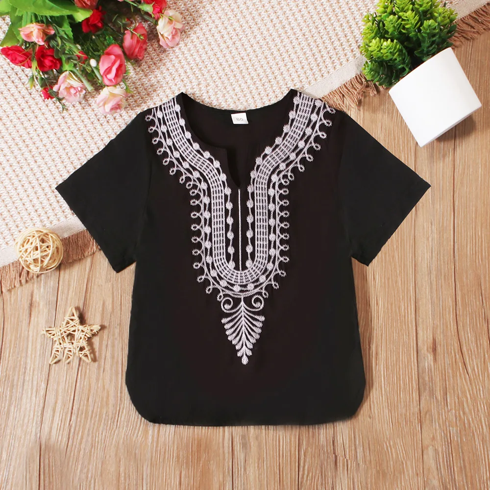 T-shirts ethniques vintage pou - Kids Ethnic Fashion avis et prix