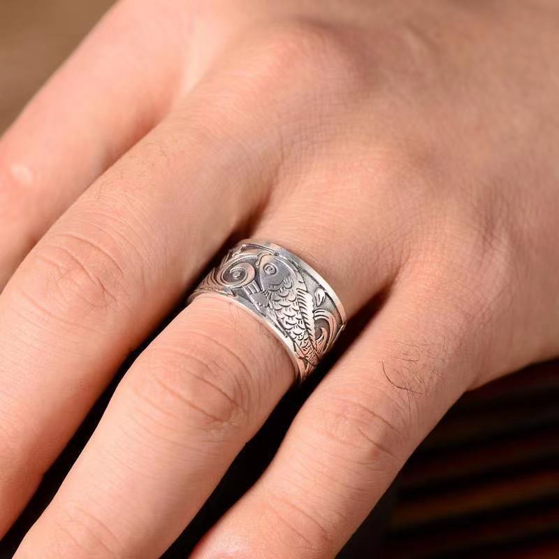 Bague d'ouverture à motif de p - Ethnic Wear Men'S Fashion avis et prix