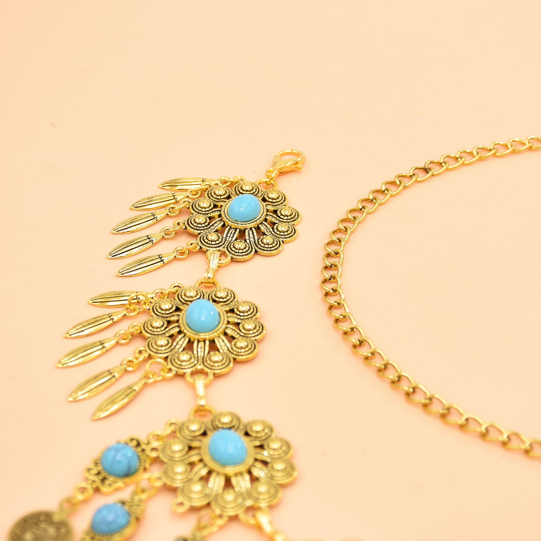 Pièces de monnaie carrées géom - Ethnic Fashion Accessories avis et prix