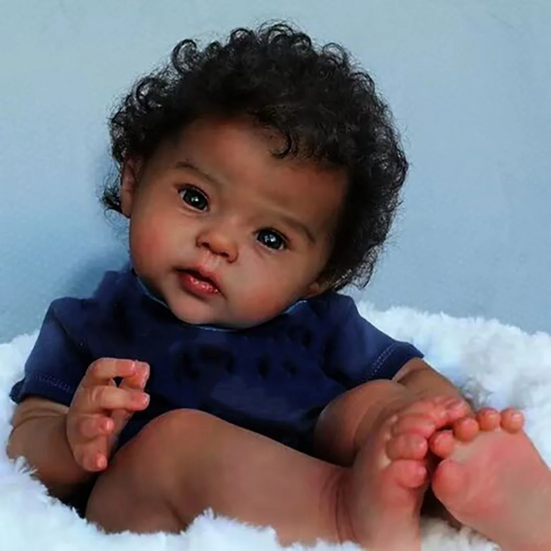 48CM fini poupée Reborn bébé p - Kids Ethnic Fashion avis et prix