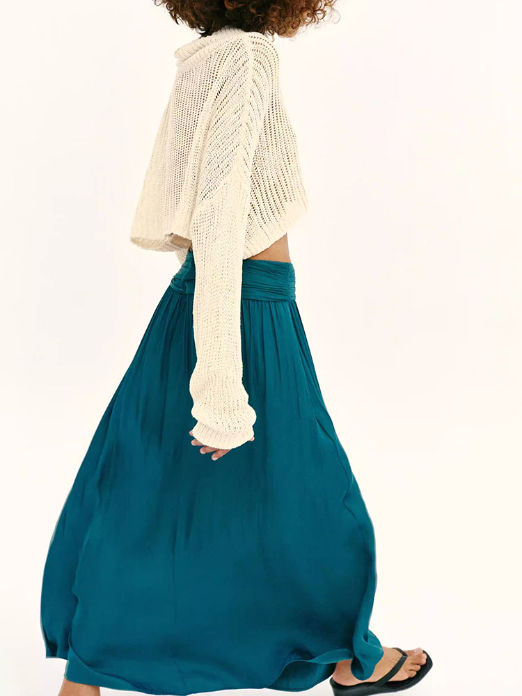 Nouvelle jupe midi d'été pour  - New Ethnic Fashion avis et prix