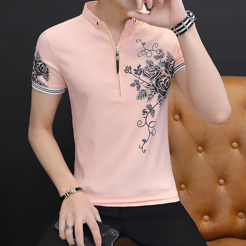T-shirt imprimé à col montant  - Urban Ethnic Fashion avis et prix