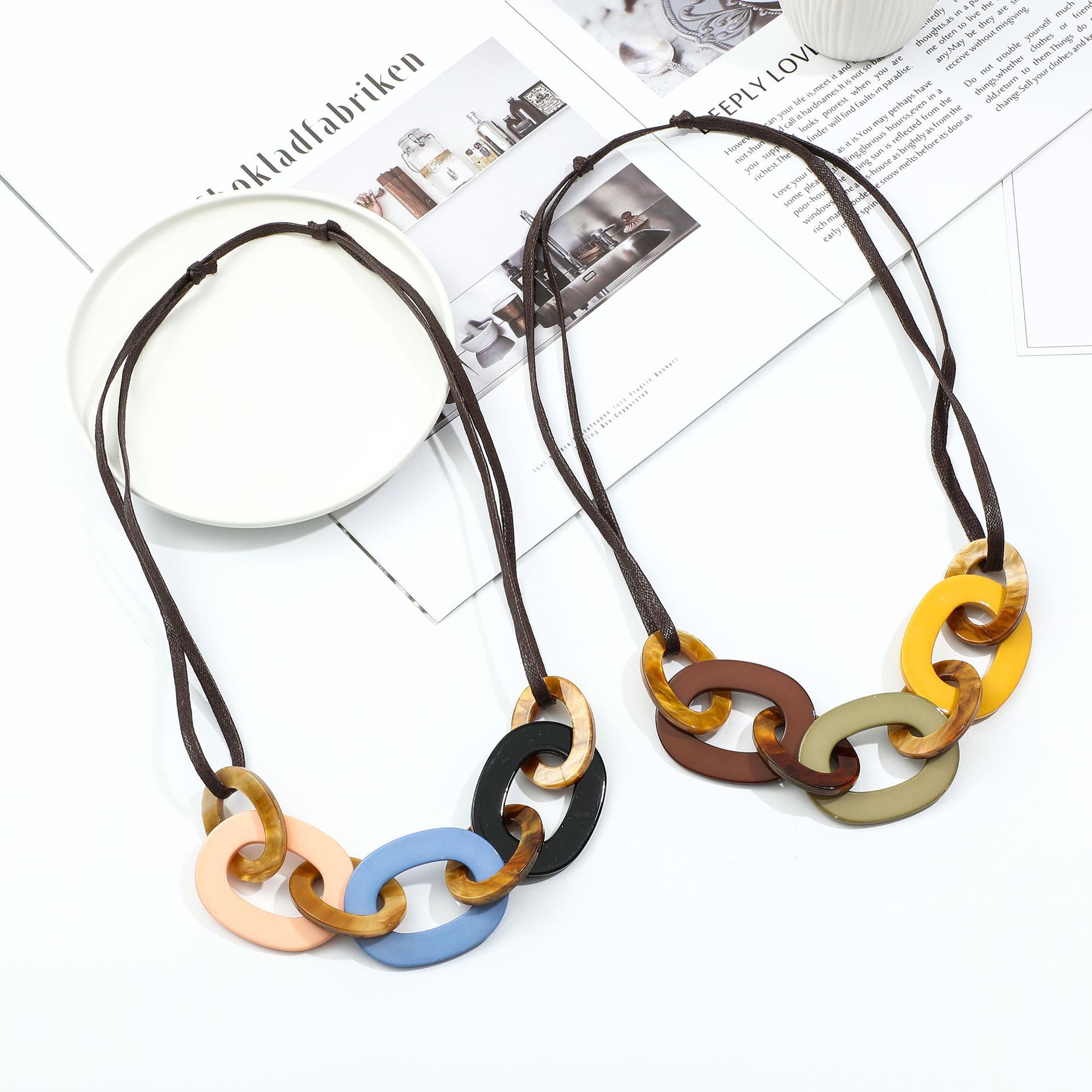 Accessoires DIY, collier polyv - Ethnic Fashion Accessories avis et prix