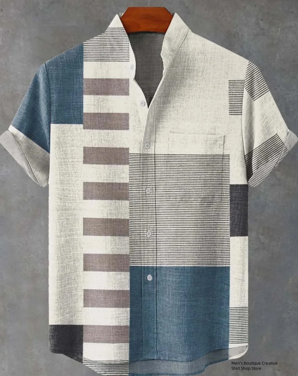 Chemise hawaïenne en lin pour  - Ethnic Fast Fashion avis et prix