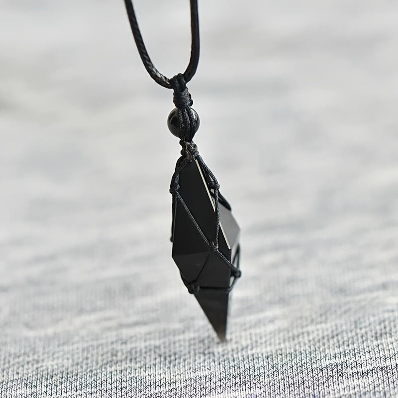 Collier pendentif en cristal d - Ethnic Wear Men'S Fashion avis et prix