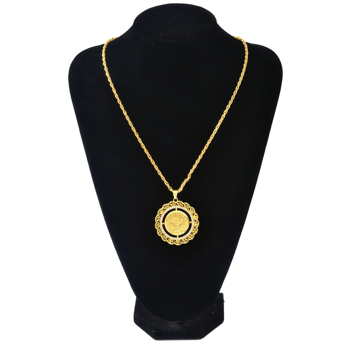 Collier vintage en pièces d'or - Ethnic Wear Fashion Designer avis et prix