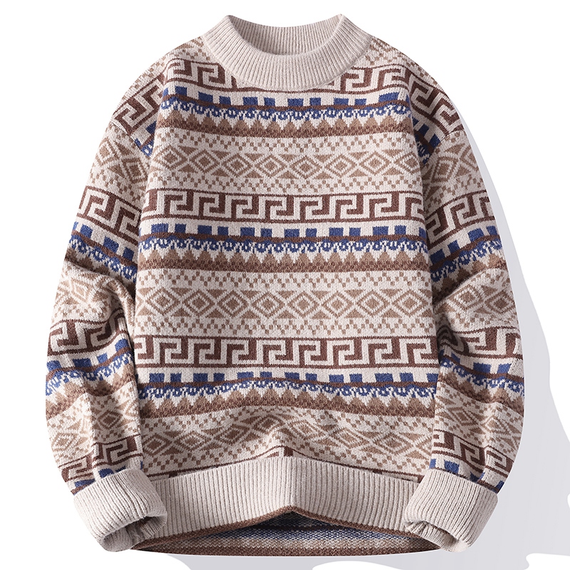 Pull tendance pour homme à col - Ethnic Wear Men'S Fashion avis et prix