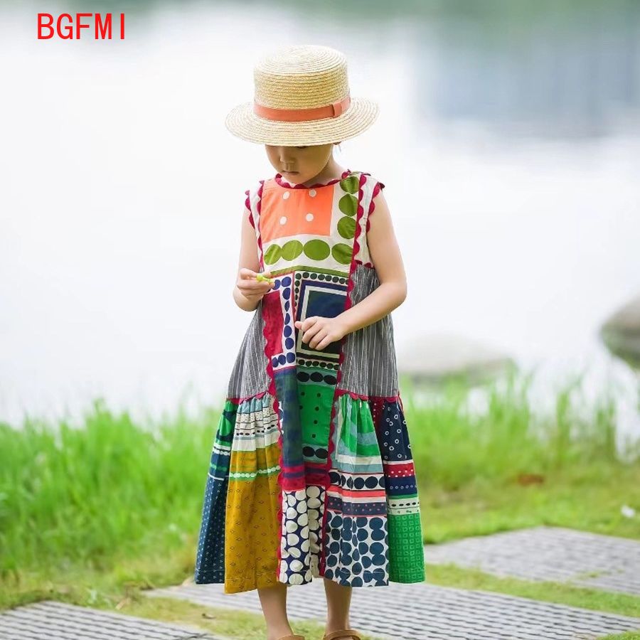 Robe rétro pour filles de 1 à  - Kids Ethnic Fashion avis et prix